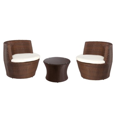 Conjunto Sofas de Terraza HORCAJUELO y Mesa Auxiliar