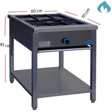 Fogón Paellero de gas alto rendimiento 43-MOB-1HT