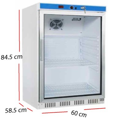 Nevera Fría Puerta Cristal 130 L. 150 W - APS-201-C