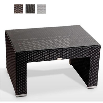 Mesa Baja DESPI Rattan sintetico 90 x 50 cm.