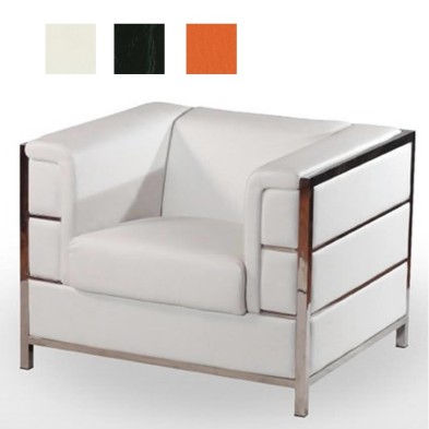 Sofa de una plaza ratan con cojin MULA