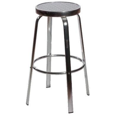 Taburete cromado para bar CLASSIC