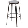 Taburete ligero para Bar Asiento Inox cromado CLASSIC
