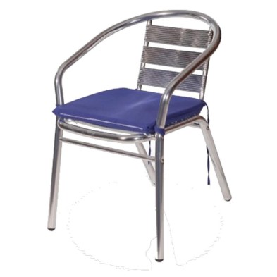 Sillón de Aluminio VACIAMADRID doble Tubo