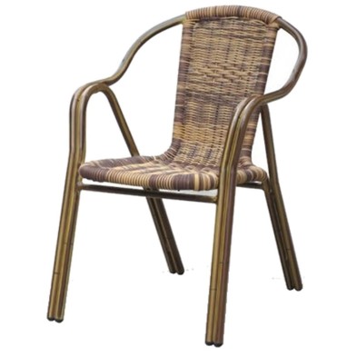 Sillón Rattan sintético POBLET Aluminio