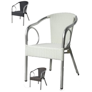 Sillón para terraza trenzado CANALS