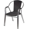 Sillón de bar para terraza PILAS trenzado  HOUSTON DELUXE