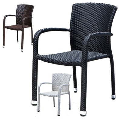 Sillón Rattan sintético GARGANTA para Hosteleria.