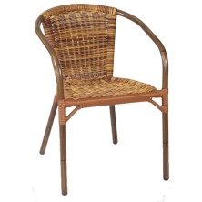 Sillón para terraza trenzado ESCORIAL