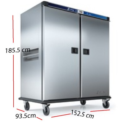 Carro Caliente 40 -GN 2/1 - 3500 W- HTB-40