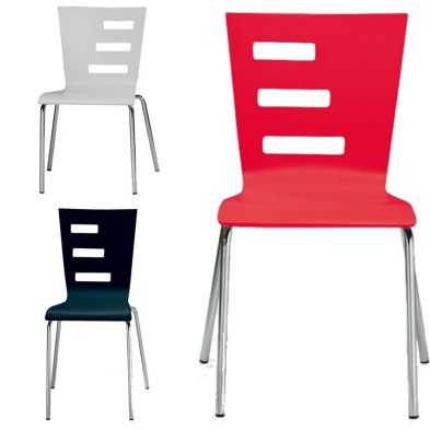 Silla de bar de madera CUELLAR