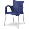 Sillon azul de plastico Haro