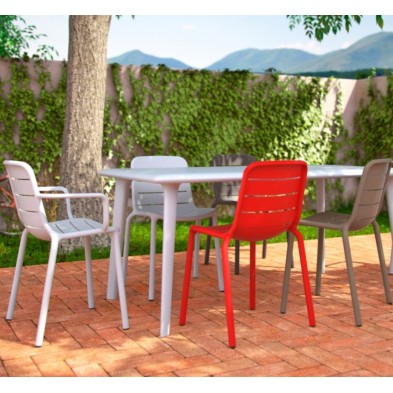 Silla de bar de RESOL polipropileno - GINA