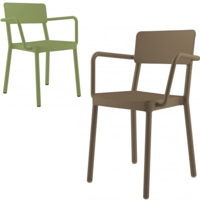 Sillón de bar TOCINA de polipropileno