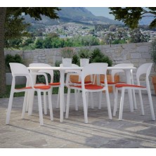 Silla de bar CABANILLAS de polipropileno