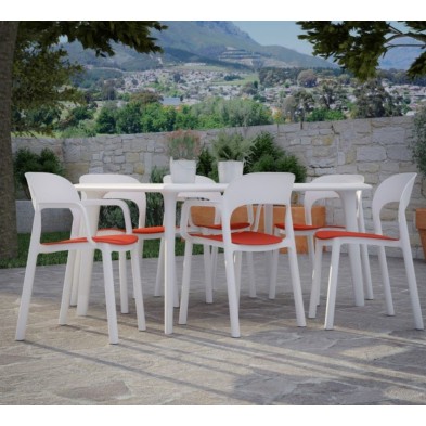 Silla de bar CABANILLAS de polipropileno