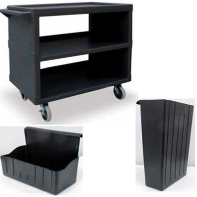 Mesa Servicio Camarero Inox 100x45 cm - MT-1045 C