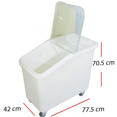 Carros de ingredientes 2 compartimentos- 40 x 62 cm. FI51028