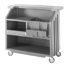 Barra de bar portátil depósito para hielo- 137.2 x 65.7 cm.