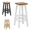 Taburete de Bar Asiento Madera- CAMPANARIO