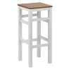 Taburete de Bar Asiento Madera- OSMA