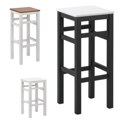 Taburete de Bar Asiento Madera- OSMA