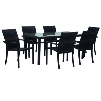 Conjunto de muebles Yuncler para comer al aire  libre