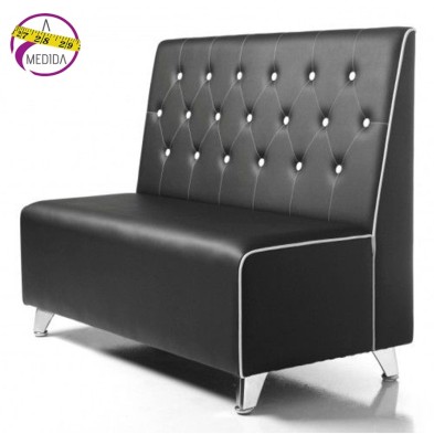 Bancos para restaurantes Tapizado y cromado 37-Prince