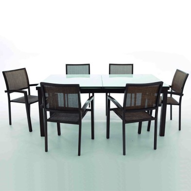 Conjunto de muebles Ibros para terrazas