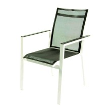 Conjunto para terrazas Lama en blanco y negro 2