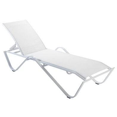 Tumbona con brazos Sand de RESOL para terraza