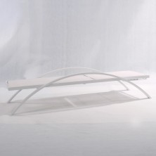 Tumbona de hostelería Llombay de aluminio 2