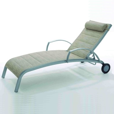 Tumbona de hostelería Aranga con brazos