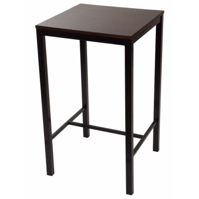 Mesa Alta de bar Nalon Tablero Melamina 60x60