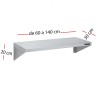 Estante desmontable inox de 60 x 30 cm F0100207