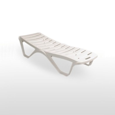 Tumbona de hostelería Falces en resina