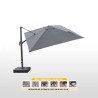 Parasol para terrazas Tolox 3 x3 m