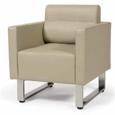 Butaca tapizada Madrigueras 1 plaza - 67 x 72 cm.