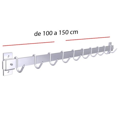 Barra para colgar 100 x 15 cm 02-F0210001