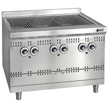 Barbacoa de gas y agua Parrilla inox 70x80 cm- GGSD 2C