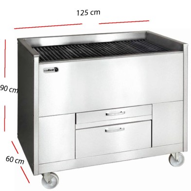 Barbacoa de carbon CAVE 600