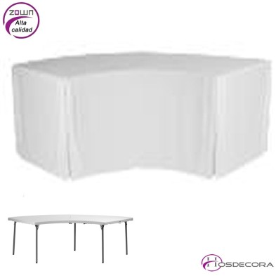 Mantel para mesa 21-XLmoon Lisa - plain