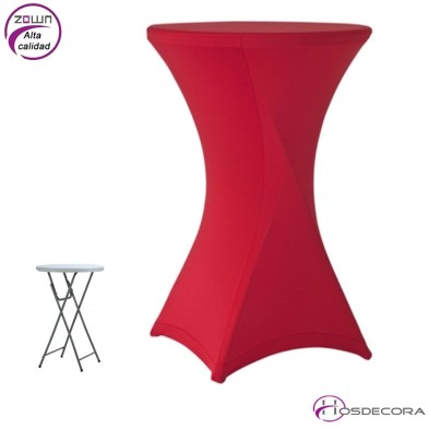 Mantel para mesa Cocktail80 Ajustable- Strech