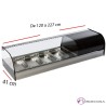 Vitrina de Tapas Con 4- cubetas 08-FR-4i+