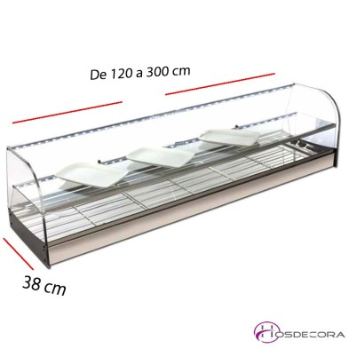 Expositor grupo remoto 6 Cubetas GN 1/3 VIRMARF