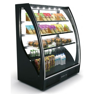 Vitrina Expositora Puerta trasera-delantera 3 estantes.