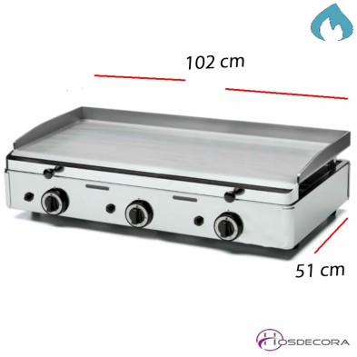 Plancha a gas eco GGP 6.10