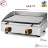 Plancha Electrica Profesional cromo 608x530-15mm espesor