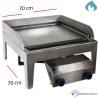 Paellero-Plancha sobremesa a gas 70x70  27 Kw- BBQ31