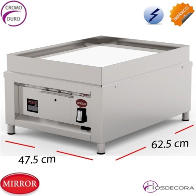 Plancha para cocinas profesionales 47.5x62.5cm- 4 Kw.